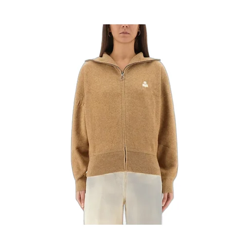 Zip-Up Knit Jacket