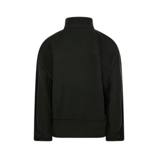 Asymmetric Button Jacket