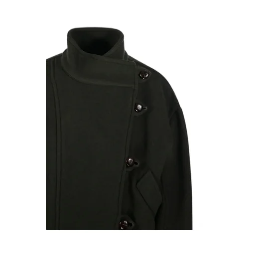 Asymmetric Button Jacket