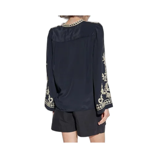 Embroidered Tunic Blouse