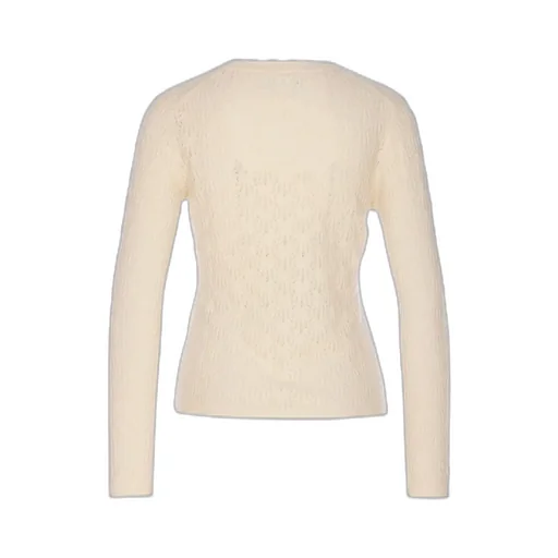 Scallop Trim Knit Top