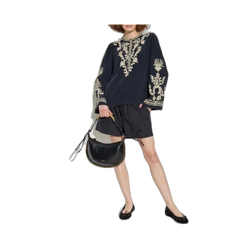 Embroidered Tunic Blouse