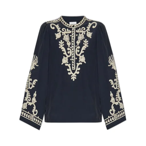 Embroidered Tunic Blouse