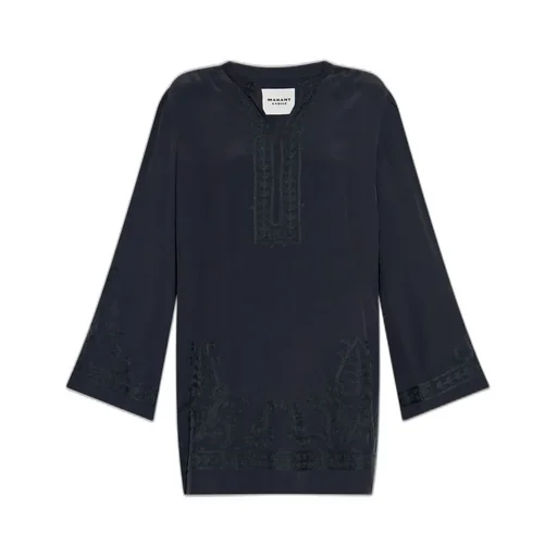 Embroidered Tunic Dress