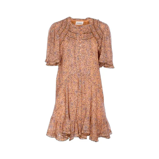Floral Print Ruffle Dress