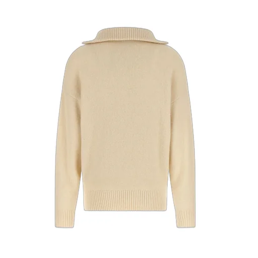 Lace-Up Knit Sweater