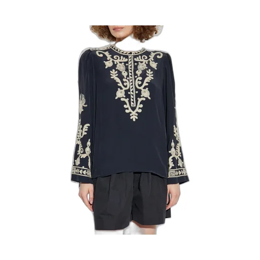 Embroidered Tunic Blouse