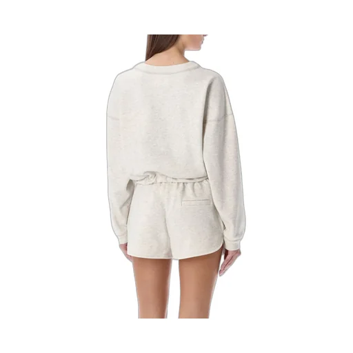 Sweatshirt And Shorts Set