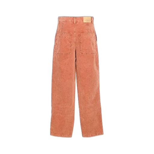 High-Waisted Corduroy Pants