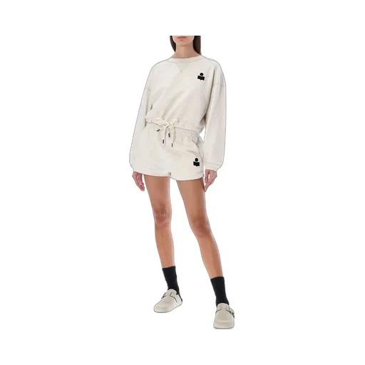Sweatshirt And Shorts Set