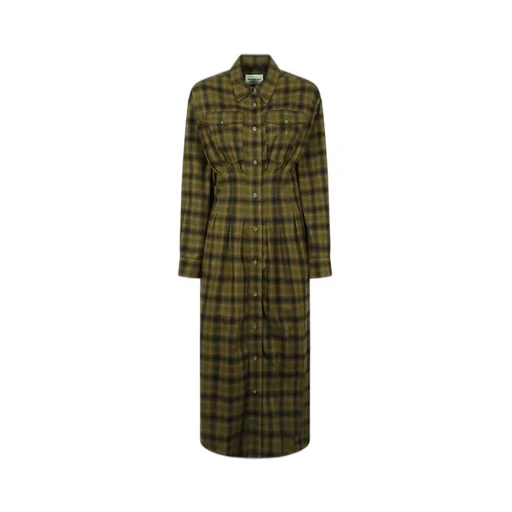Plaid Shirt Dress