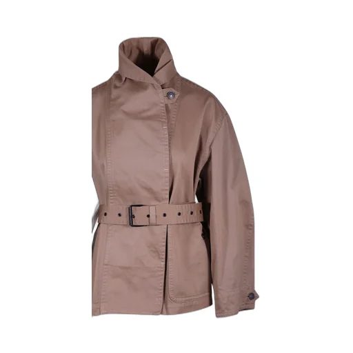 Belted Cropped Jacket