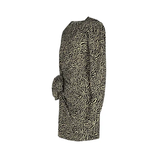 Long Sleeve Wrap Dress