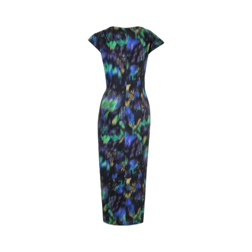 Ruched Column Gown