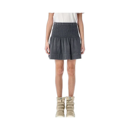 Smocked Mini Skirt
