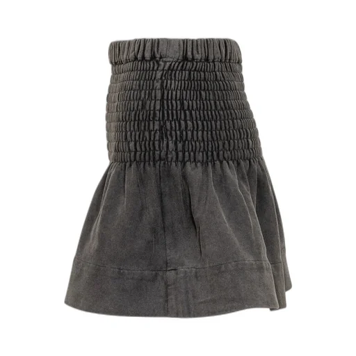 Smocked Mini Skirt