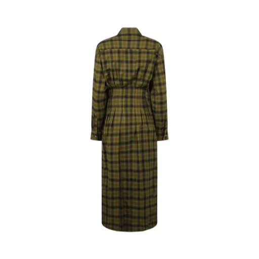 Plaid Shirt Dress