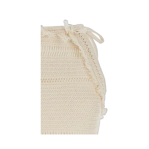 Crocheted Mini Dress