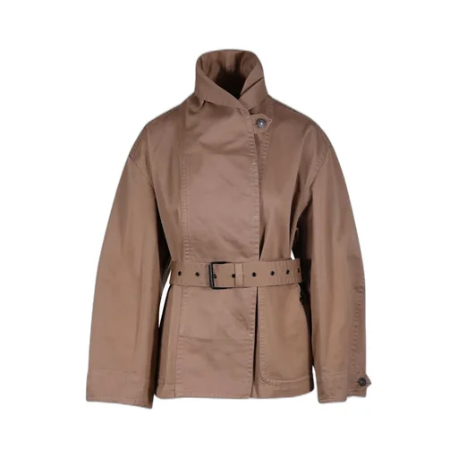 Belted Cropped Jacket