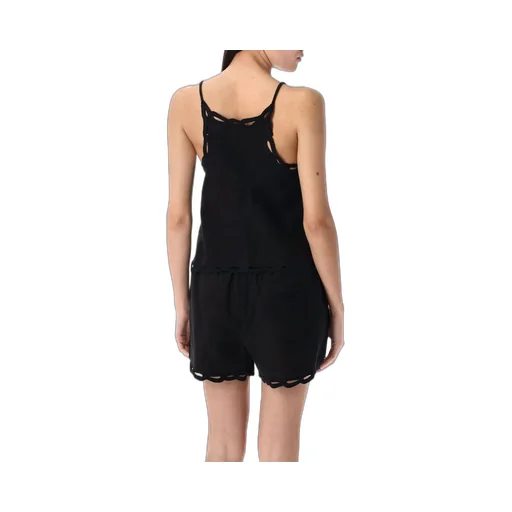 Scalloped Camisole And Shorts Set