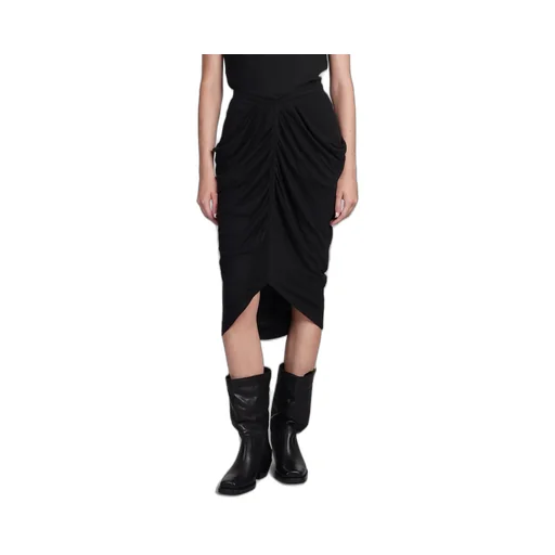 Ruched Midi Skirt