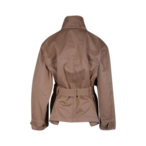 Belted Cropped Jacket
