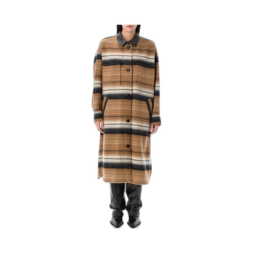 Striped Long Coat