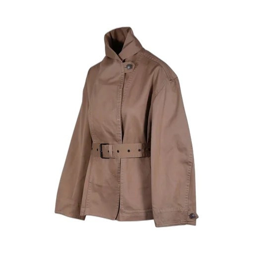 Belted Cropped Jacket