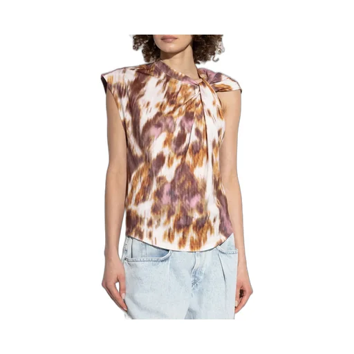 Twisted Neck Sleeveless Top