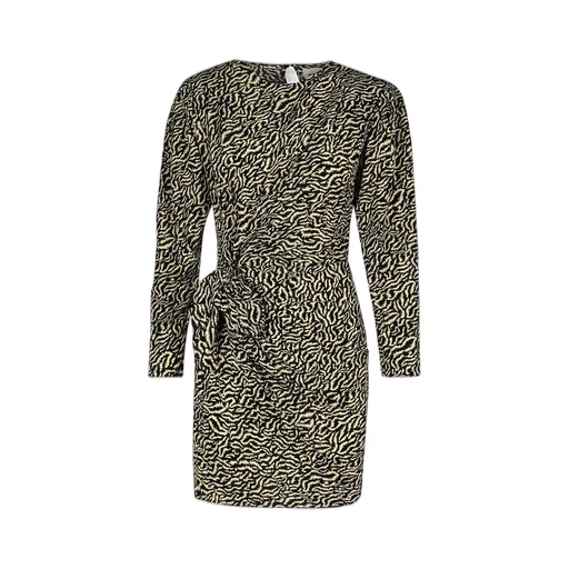 Long Sleeve Wrap Dress