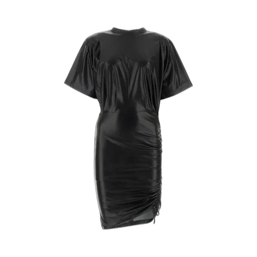Asymmetric Ruched Dress