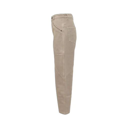 High-Waisted Balloon Jeans