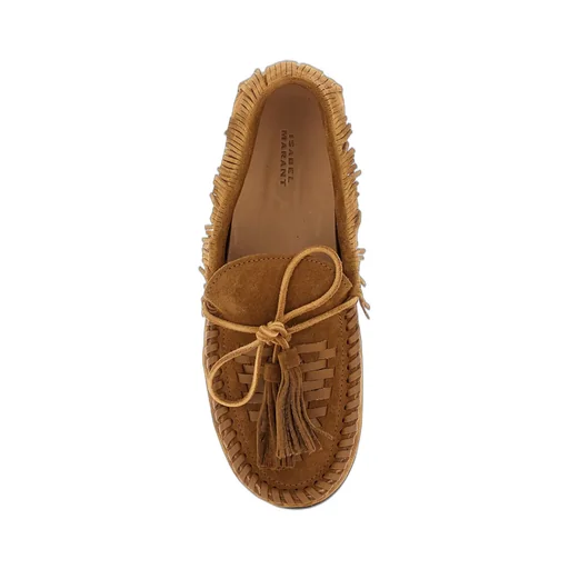 Moccasins With Fringe And Laces