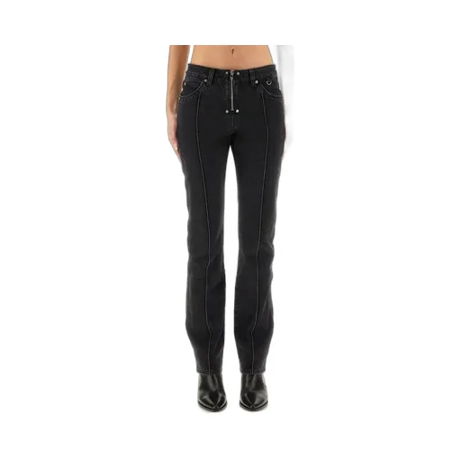 High-Waisted Flared Jeans