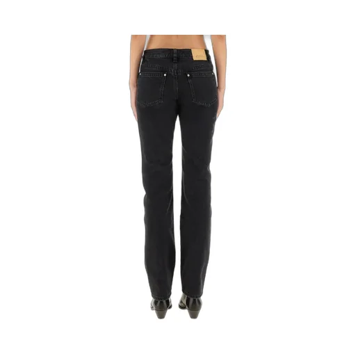 High-Waisted Flared Jeans