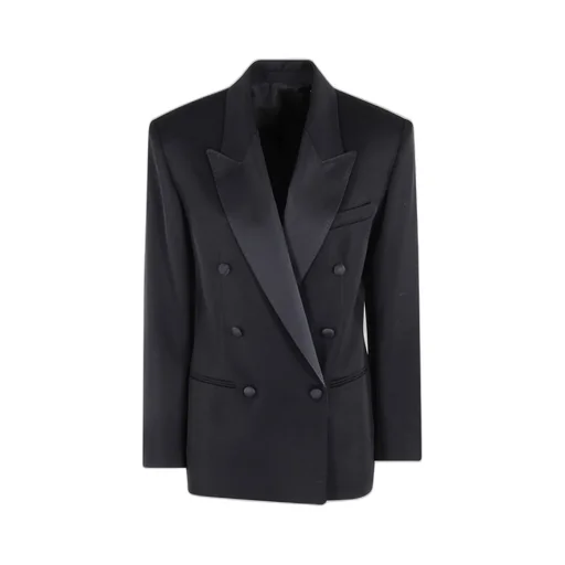 Double-Breasted Tuxedo Jacket