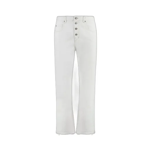 High-Waisted Flared Jeans