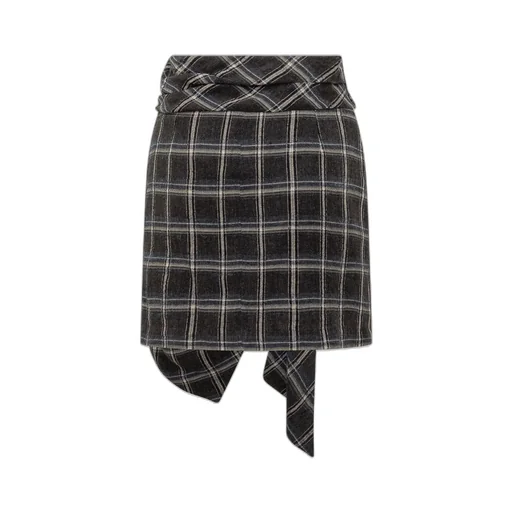 Tartan Wrap Skirt