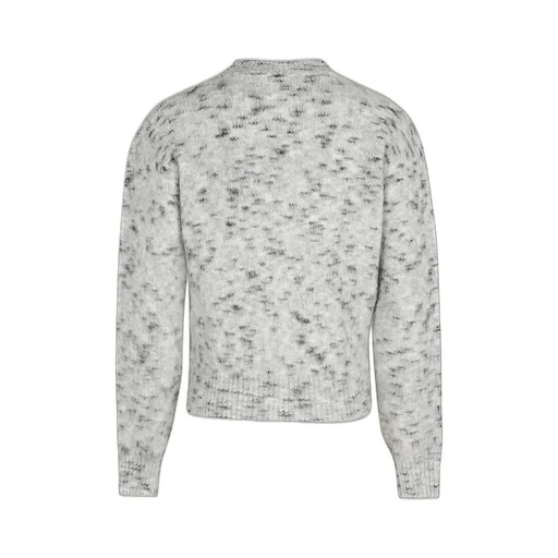 Mock Neck Marled Knit Sweater