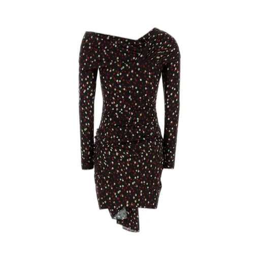 Asymmetric Ruched Dress