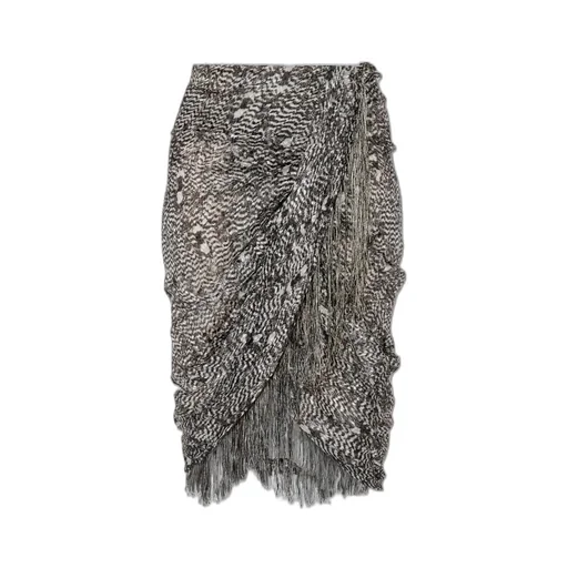 Asymmetric Draped Skirt