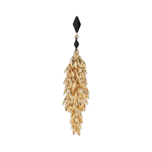 Feather Drop Earrings