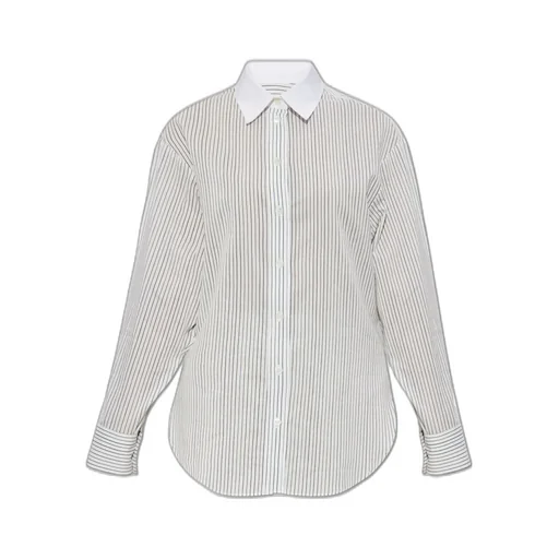 Striped Cotton Poplin Shirt
