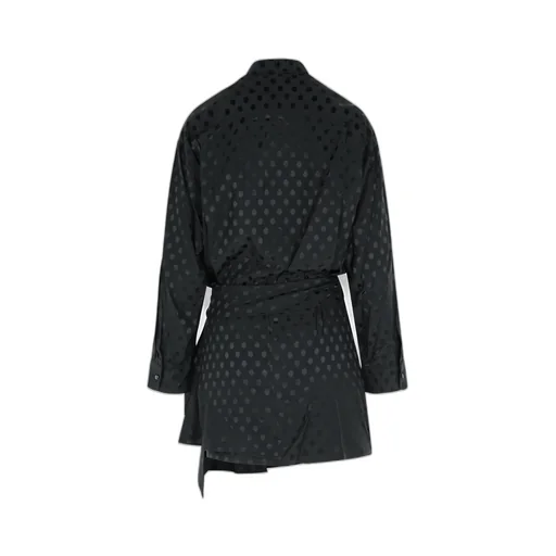 Polka Dot Wrap Dress