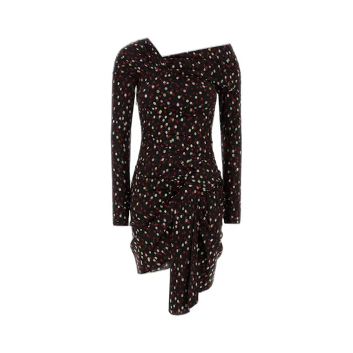 Asymmetric Ruched Dress