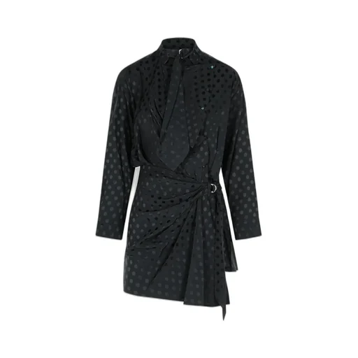 Polka Dot Wrap Dress