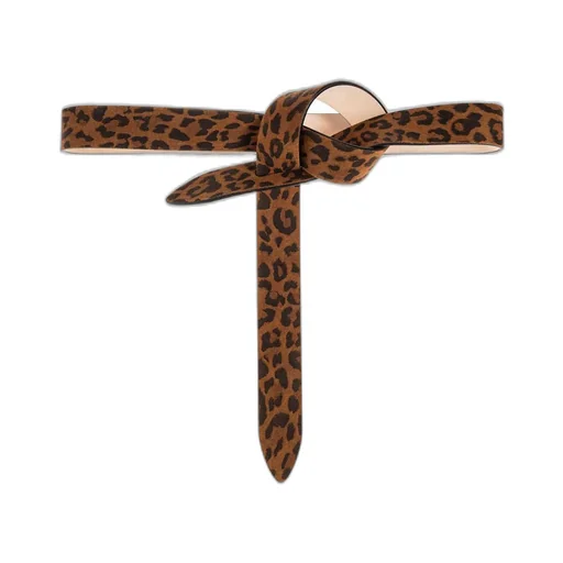 Leopard Print Belt