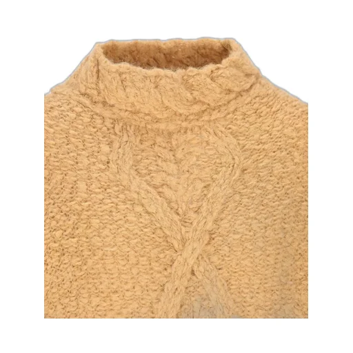 Cable Knit Turtleneck Sweater