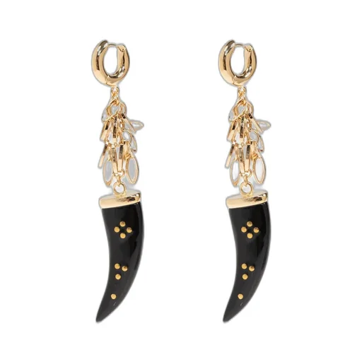 Tusk Drop Earrings