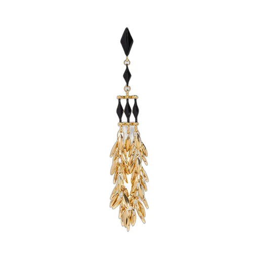 Feather Drop Earrings